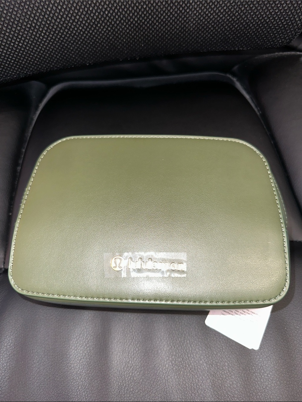 Lululemon belt bag cactus leather
